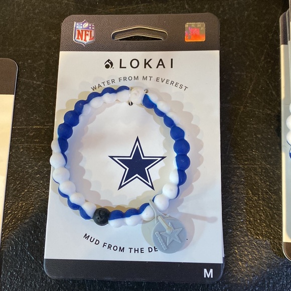 Lokai Jewelry New Lokai Nfl Dallas Cowboys Bracelets With Charm Sizes S M And Xl Poshmark